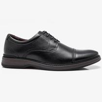 Sapato Social Democrata Noah Couro Masculino Preto - Sapato Social Democrata Noah Couro Masculino Preto -