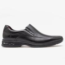 Sapato Social Democrata Smart Air Spot Masculino Preto