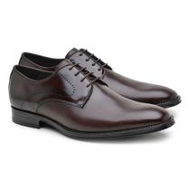 Sapato Social Derby Jacometti Masculino Couro Formal Liso