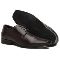 Sapato Social Elegancia e Conforto 37 a 44 Cafe 70018