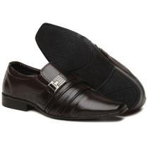 Sapato Social Elegancia e Conforto 37 a 44 Cafe 70019