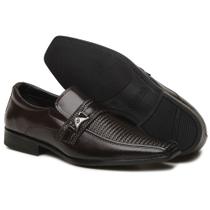 Sapato Social Elegancia e Conforto 37 a 44 Cafe 70092