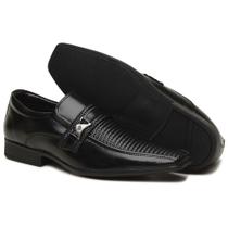 Sapato Social Elegancia e Conforto 37 a 44 Preto 70092