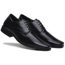 sapato social Elegante confort Shoes maker - Preto