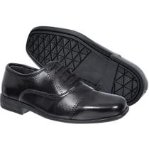 Sapato Social Em Couro Modelo Colégio Tiradentes Solado Borracha Confortável Tamanho: 35Cor:Preto Sapato Social Em Couro Modelo Colégio Tiradentes Solado Borracha Confortável Tamanho: 35Cor:Preto
