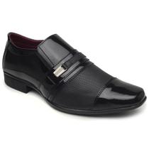 Sapato Social Em Verniz Masculino Metal Estampado Sapato Social Em Verniz Masculino Metal Estampado