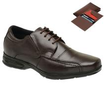Sapato Social Esporte Fino Cadarço Contorto Com Carteira Sapato Social Esporte Fino Cadarço Contorto Com Carteira