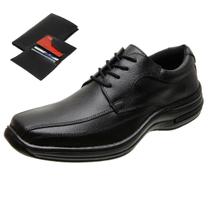 Sapato Social Esporte Fino Ortopédico em Couro com Carteira Masculina Sapato Social Esporte Fino Ortopédico em Couro com Carteira Masculina