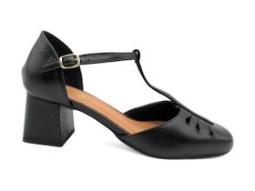 Sapato Social Feminino Marlinês 6601 Preto