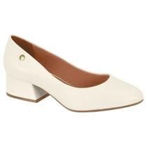 Sapato Social Feminino Pelica Branco Off Vizzano 1346.100