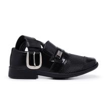 Sapato Social Infantil Adolescente Macio Leve Kit Com Cinto