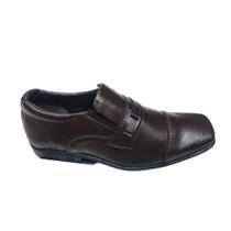 Sapato social infantil preto pedshoes macio leve confortável