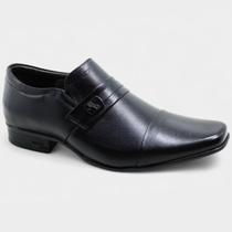 Sapato Social Jota Pe Couro Air Winner Masculino - Preto Sapato Social Jota Pe Couro Air Winner Masculino - Preto