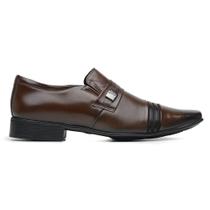 Sapato Social Jota Pe Marrom Couro Air 82251