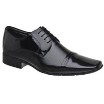 Sapato Social Jota Pe Verniz Preto Air 77700k Sapato Social Jota Pe Verniz Preto Air 77700k