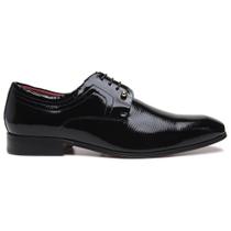Sapato Social Jota Pe Verniz Preto Salvatore Gold 071315 Sapato Social Jota Pe Verniz Preto Salvatore Gold 071315