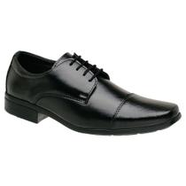 Sapato Social Liso Em Verniz Com Cadarço Oxford (SL1010)