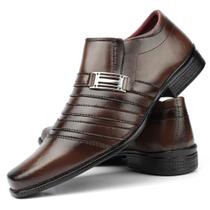 Sapato social marrom capuccino masculino