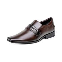 Sapato Social Masculino Basico Confortavel Solado Borracha Seguro Palmilha Macia Design Moderno