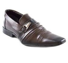 Sapato Social Masculino Bertelli 60024 - Confeccionado em Material Sintético