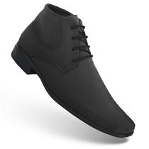 Sapato Social Masculino Bico Fino Alongado Cano Alto Bota Botinha Cadarço Trabalho Casual Passeio Sapato Social Masculino Bico Fino Alongado Cano Alto Bota Botinha Cadarço Trabalho Casual Passeio