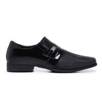 Sapato Social Masculino Bico Fino Quadrado Super Macio