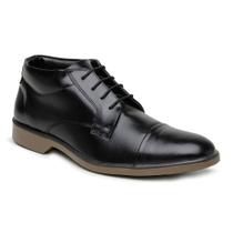 Sapato Social Masculino Botinha com Cadarço Cano Baixo (G45043-44) Sapato Social Masculino Botinha com Cadarço Cano Baixo (G45043-44)