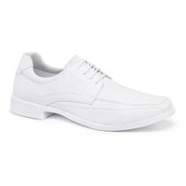 Sapato Social Masculino Branco Ultra Confort Atacador