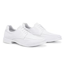 Sapato Social Masculino Branco Ultra Confort - rizzi shoes