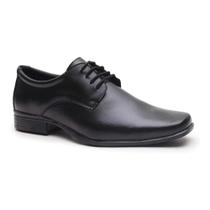 Sapato Social Masculino Cadarço Casual Antiderrapante Macio