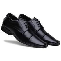 Sapato Social Masculino Cadarço Liso Confortável Dia a Dia Sapato Social Masculino Cadarço Liso Confortável Dia a Dia