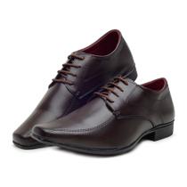 Sapato Social masculino café modelo amarrar estilo italiano numeração 37 ao 44 ref 111 - SOLLANO