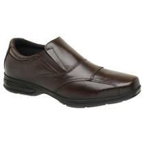 Sapato Social Masculino Calce Facil Com Elástico Linha Confort (SL5080)