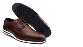 Sapato Social Masculino Casual Oxford Estilo Fino Italiano