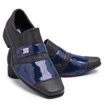 Sapato Social Masculino Casual Oxford Forms Croco Mississipi Homem Moderno e Elegante