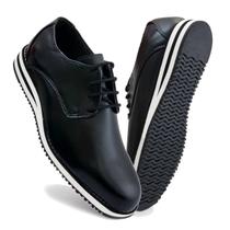 Sapato Social Masculino Casual Oxford Sapatênis Esporte Fino Macio Confortável Amarrar Com Cadarço - Duprado