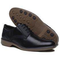 Sapato Social Masculino Casual Preto Sport Fino Conforto