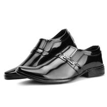 Sapato Social Masculino Clássico Verniz- Ref Movelt