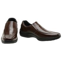 Sapato Social Masculino Confort Couro Adulto Infantil Leve