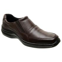 Sapato Social Masculino Confortável Couro Legitimo Ortopédico 33 ao 46
