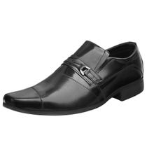 Sapato Social Masculino Confortável Estilo Clássico Solado em Borracha Cor:PretoTamanho:38 Sapato Social Masculino Confortável Estilo Clássico Solado em Borracha Cor:PretoTamanho:38