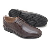Sapato Social Masculino Conforto Couro Dark Brown Leveterapia Sapato Social Masculino Conforto Couro Dark Brown Leveterapia