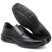 Sapato Social Masculino Conforto Preto Marrom Elegante Casual Moderno Cadarço