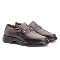 Sapato Social Masculino Couro Bico Redondo Casual Sapato Social Masculino Couro Bico Redondo Casual