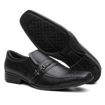 Sapato Social masculino couro calce fácil LL 240-5 preto Sapato Social masculino couro calce fácil LL 240-5 preto