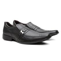 Sapato Social masculino couro calce fácil LL 240 preto