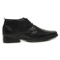 Sapato Social Masculino Couro Cano Curto Design Oxford Bico Longo Formal Elegante Confortável