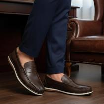 Sapato Social Masculino Couro Confortável Moderno Sapato Social Masculino Couro Confortável Moderno