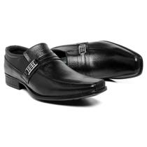 Sapato Social Masculino Couro Conforto Novidade