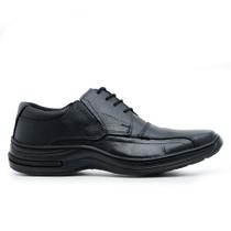 Sapato Social Masculino Couro Legítimo com Cadarço 33 ao 46